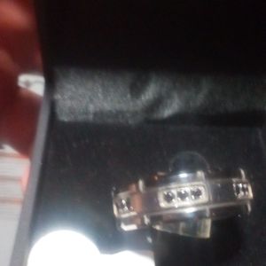 King Will the Vow Keeper ring. Black diamonds size 10.5